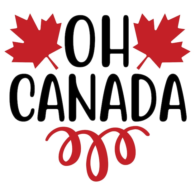 Canada Day T-shirt Design Vector