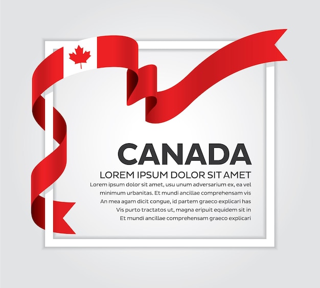 Canada flag vector