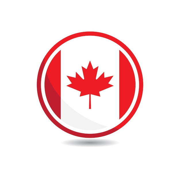 Vector canada flag vector