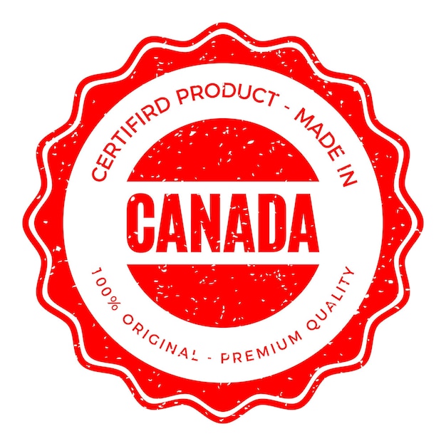 Canada Land Rubberstempel