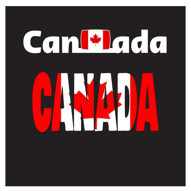 Canada national day vector