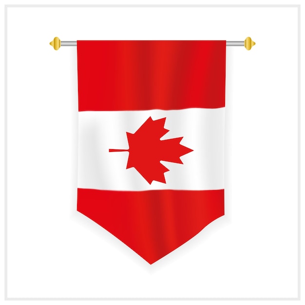 Canada wall flag and canada wall hanging flag design