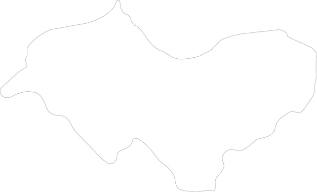 Canar ecuador outline map