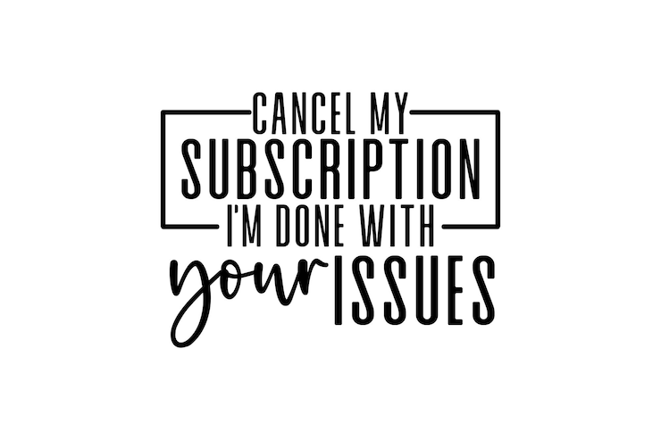 Vector cancel my subscription im done with your issues