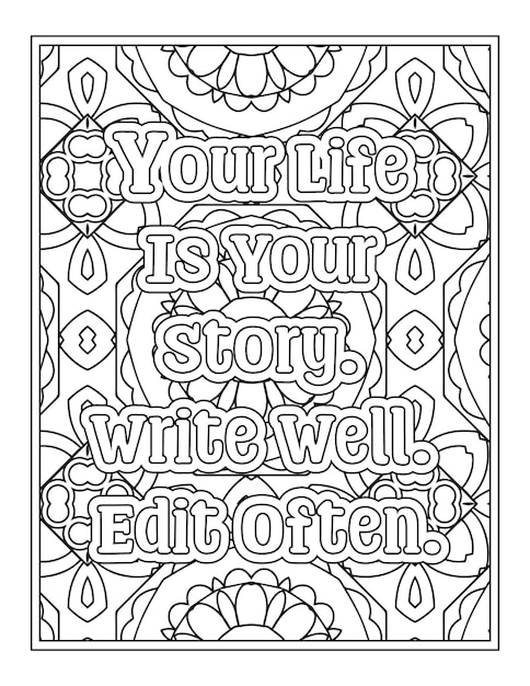 Cancer Quotes Coloring Pages for Kdp Coloring Pages