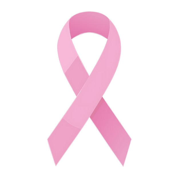 Cancer ribbon illustration