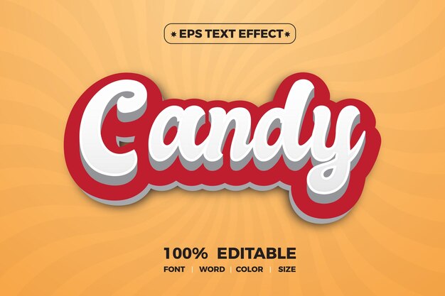 Canday Text Effect