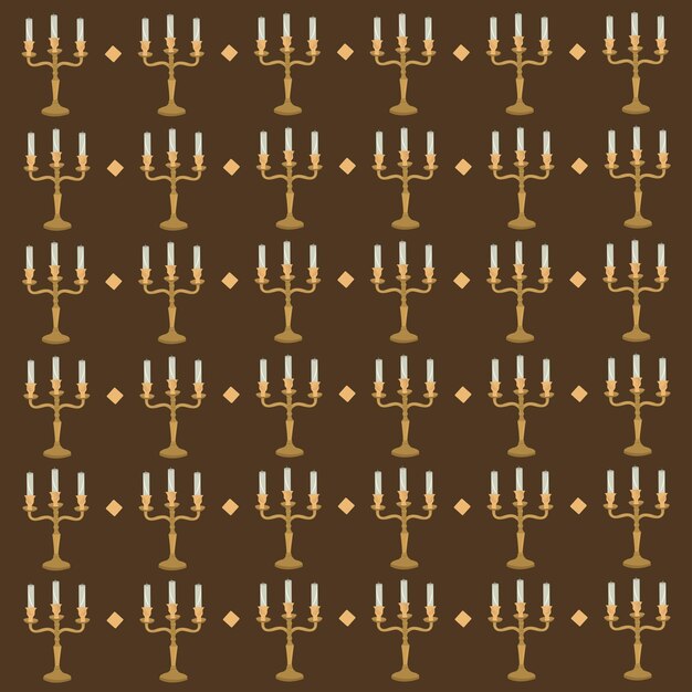 candelabra vector illustration