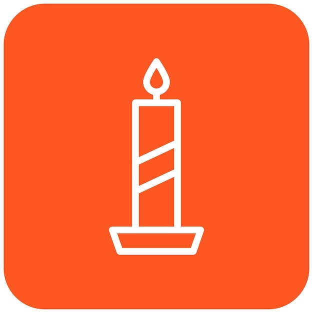 Candle Vector Icon Design Illustratie