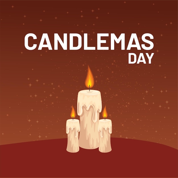 Candlemas Day illustration