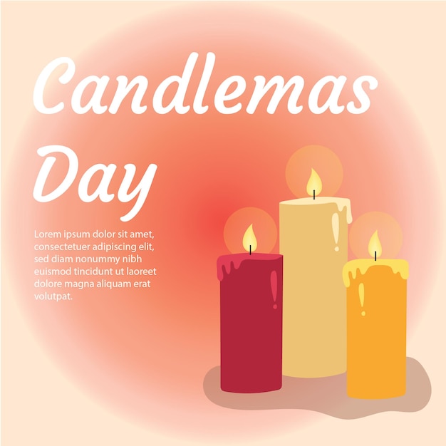 Candlemas Day Social Media Template