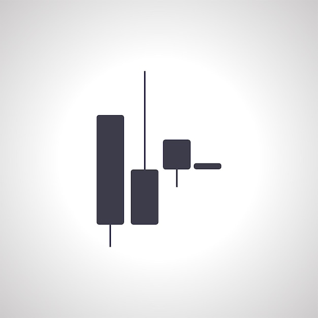 Candlestick Chart Icon Japanese Candle icon