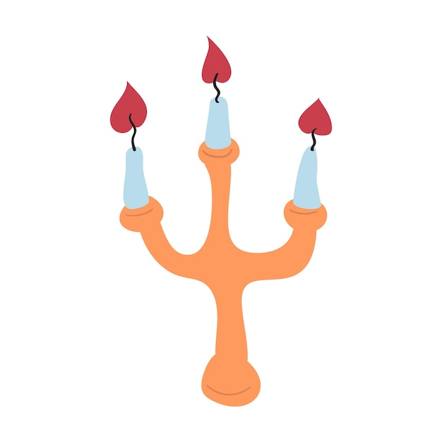 Candlestick for three candles