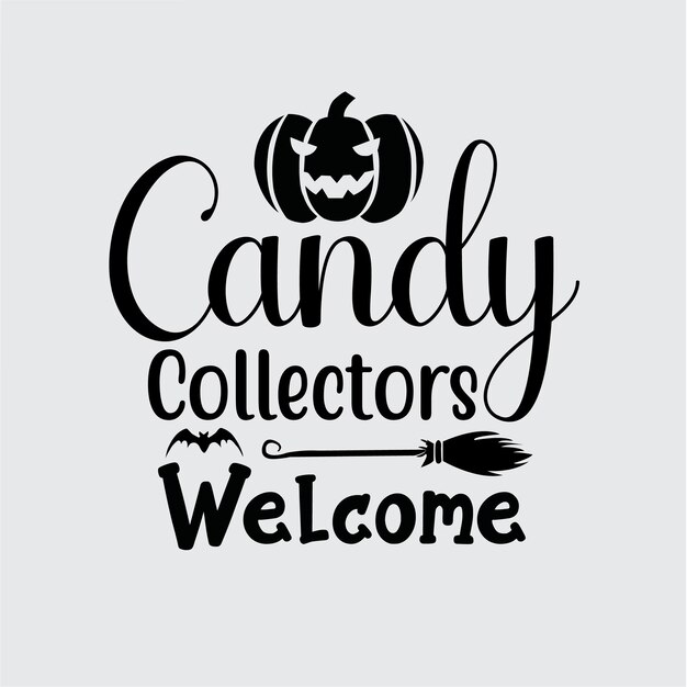 Candy Collectors Welcome t 셔츠 디자인