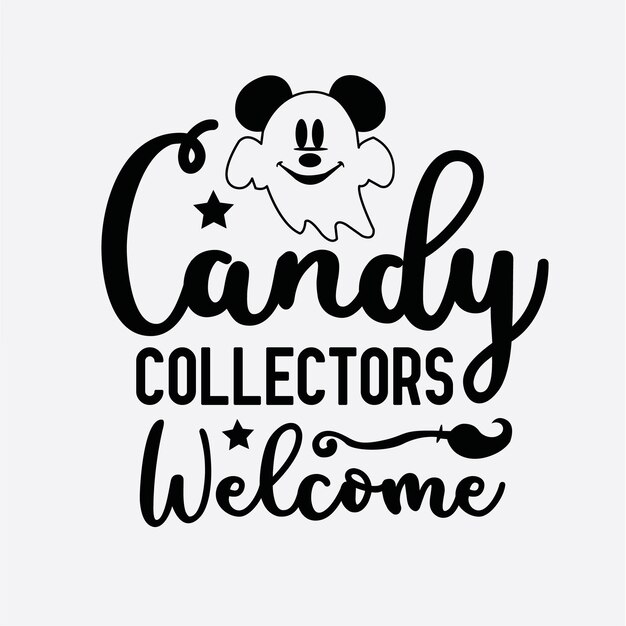 Candy Collectors Welkom t-shirtontwerp