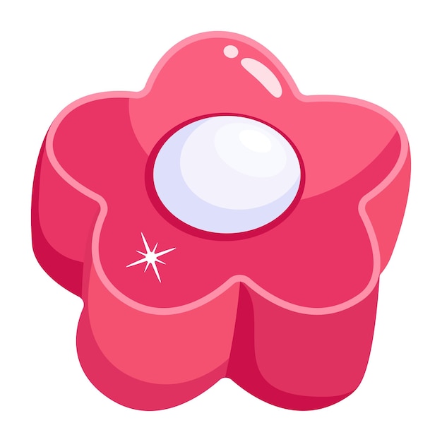 A candy flat icon design