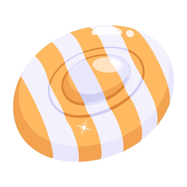 A candy flat icon design