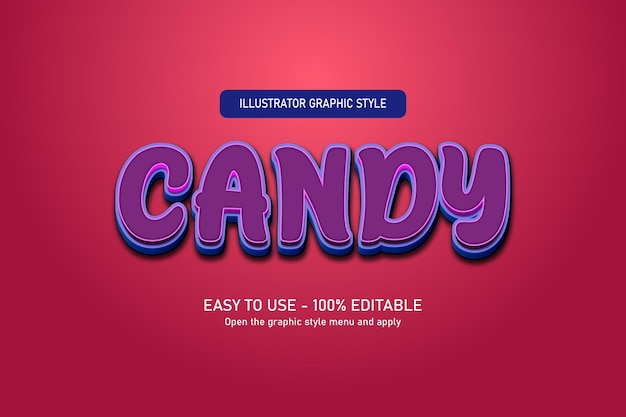 Candy Halloween Text Effect