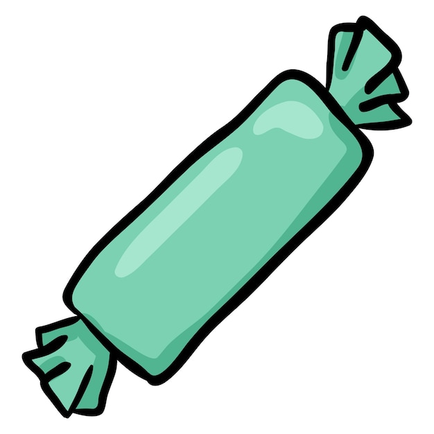 Candy Hand Drawn Doodle Icon