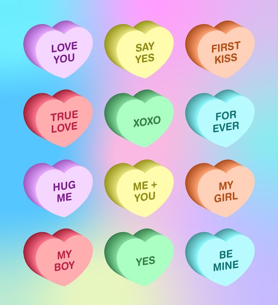 Candy Hearts