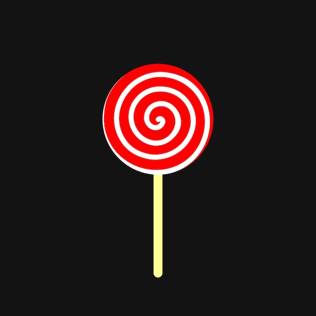 Candy icon Christmas symbol