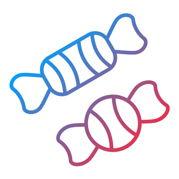 Candy icon vector afbeelding Kan worden gebruikt voor verjaardag