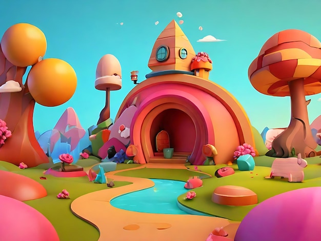 Candy Kingdom design