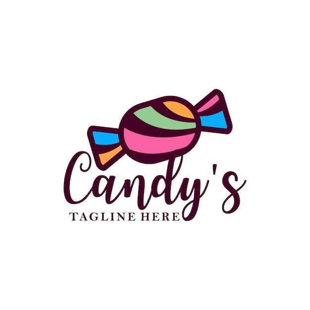 Candy logo vector