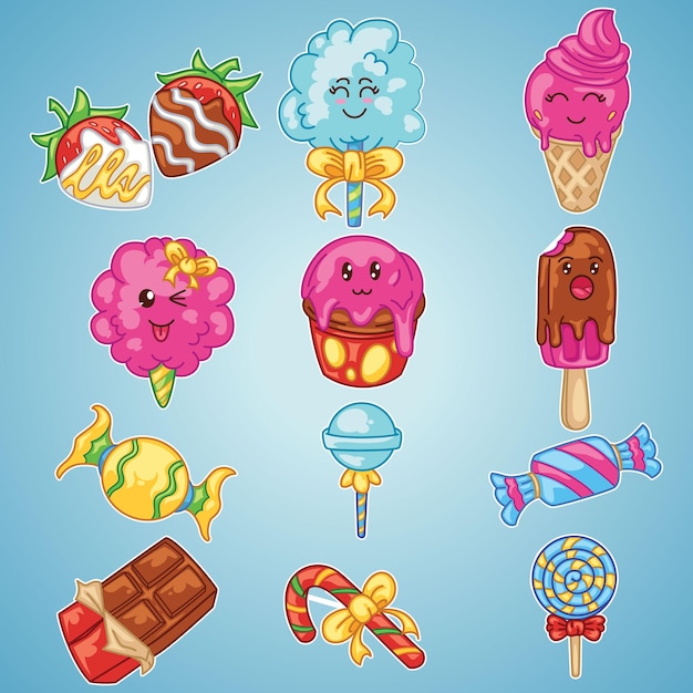 Candy Mix-illustratie