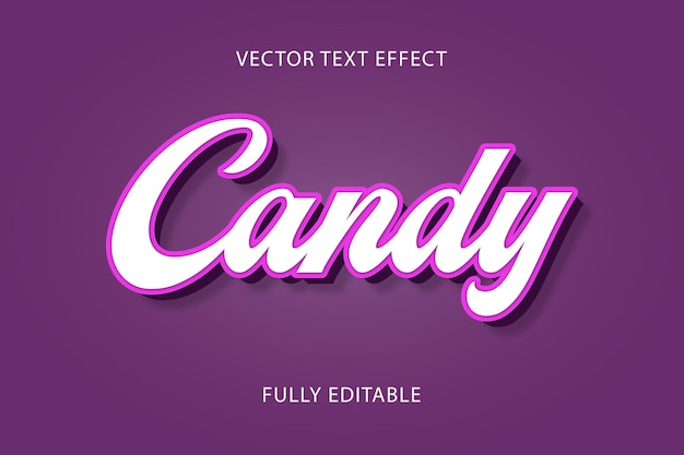 Candy Text effect photoshop