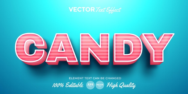 Candy Text Effect