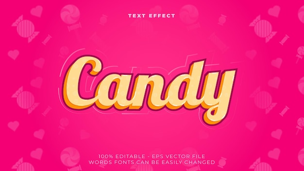 Candy Text Effect