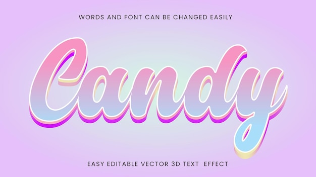 Candy Text Style