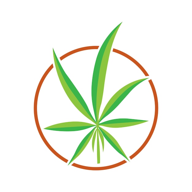 Cannabis blad logo