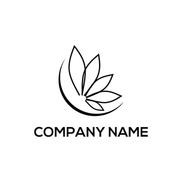 Vector cannabis logo