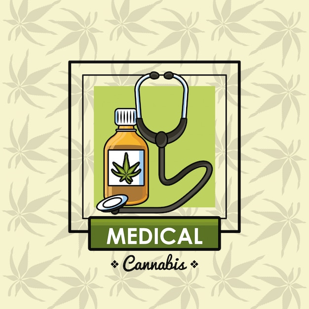 Cannabis medical concept