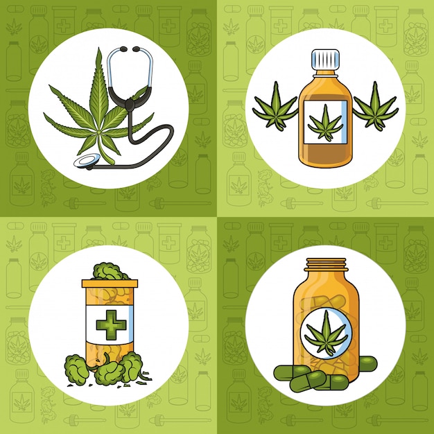 Cannabis medisch concept