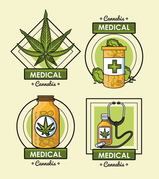 Cannabis medisch concept