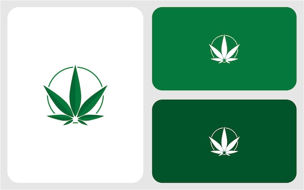 cannabis vector logo