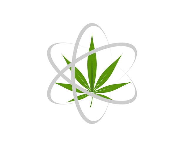 Cannabis wetenschap symbool