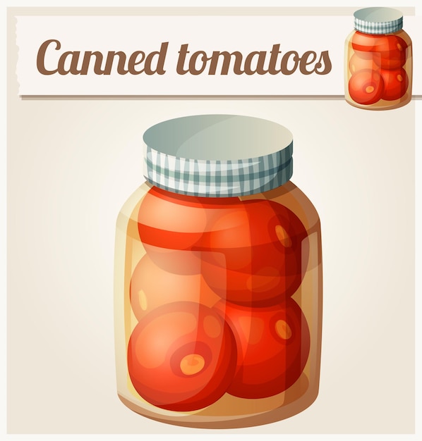 Canned tomatoes.