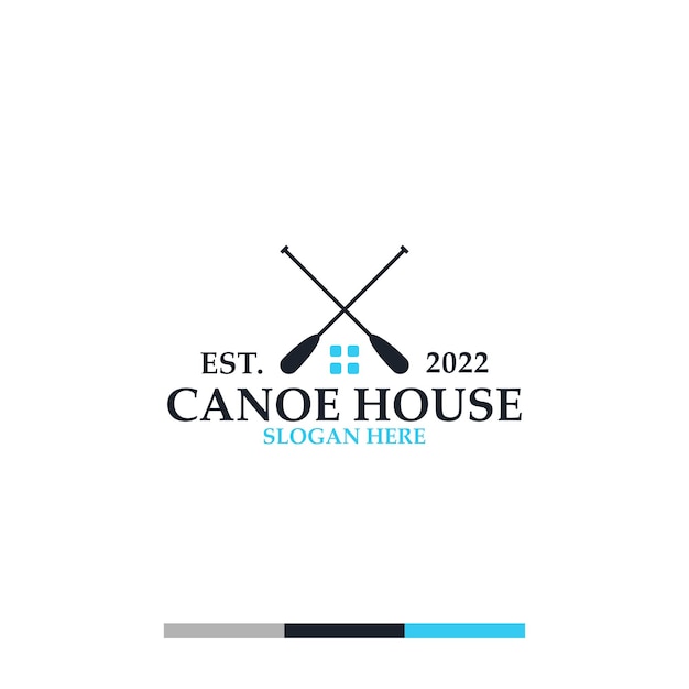 Дизайн логотипа canoe house