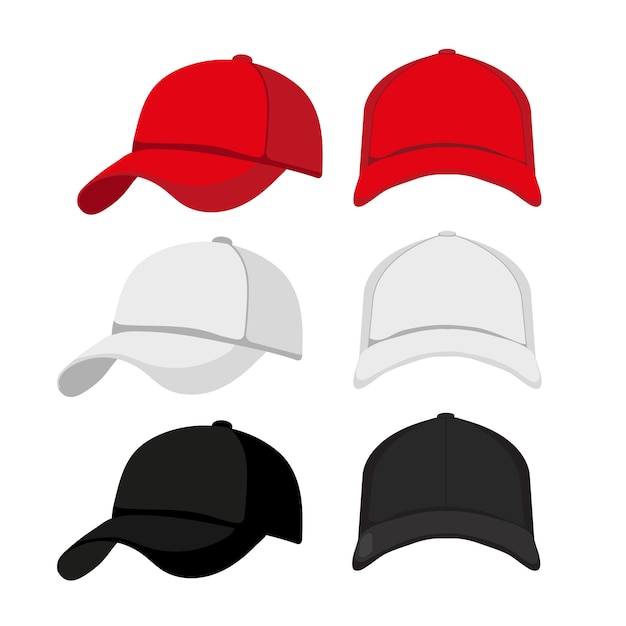 Vettore cap mockup