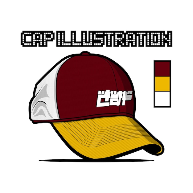 Vector cap vector illustration