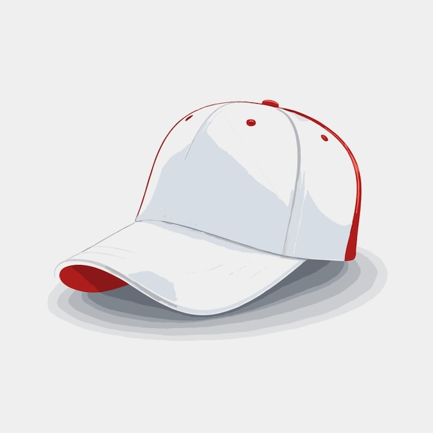 Premium Vector | Cap vector on a white background