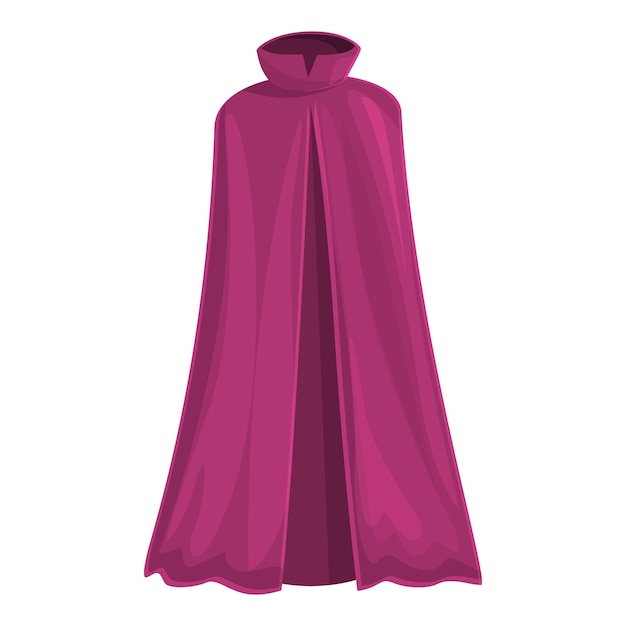 Cape cloak icon cartoon vector Super hero Magic back