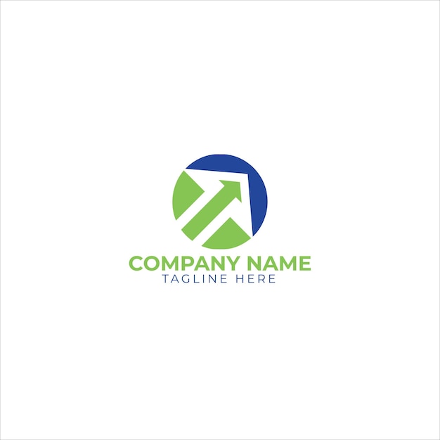 capital finance investment logo design vector