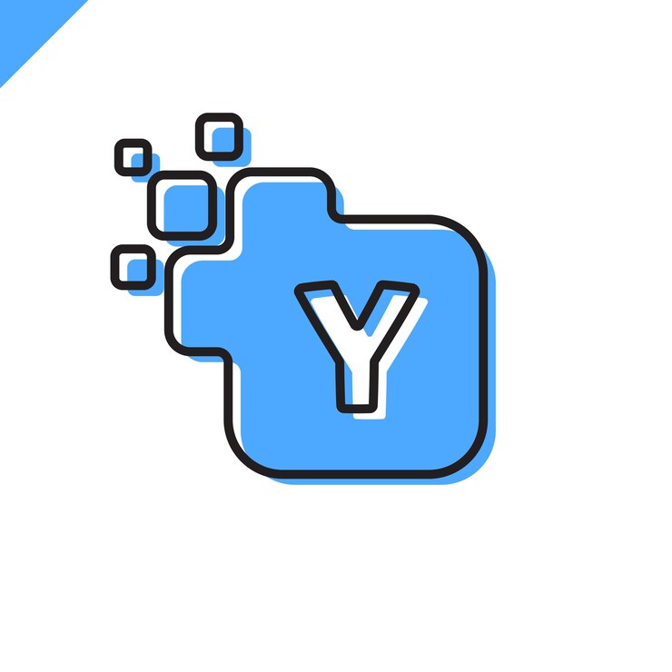 Vector capital letter logo design