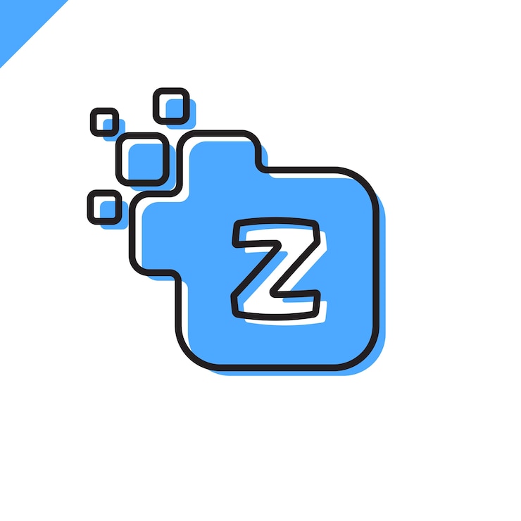 Vector capital letter logo design