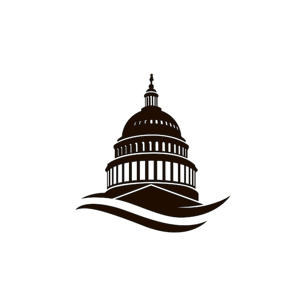 Vector capitol building icon